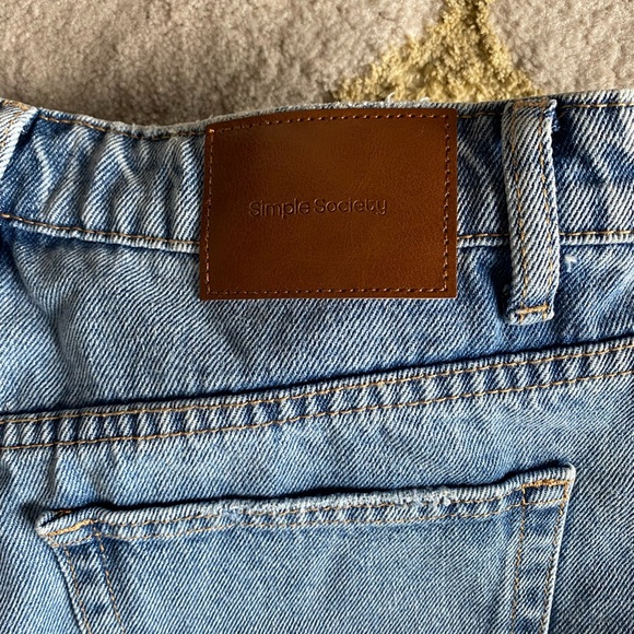 High Rise Denim Shorts - Picture 5 of 5